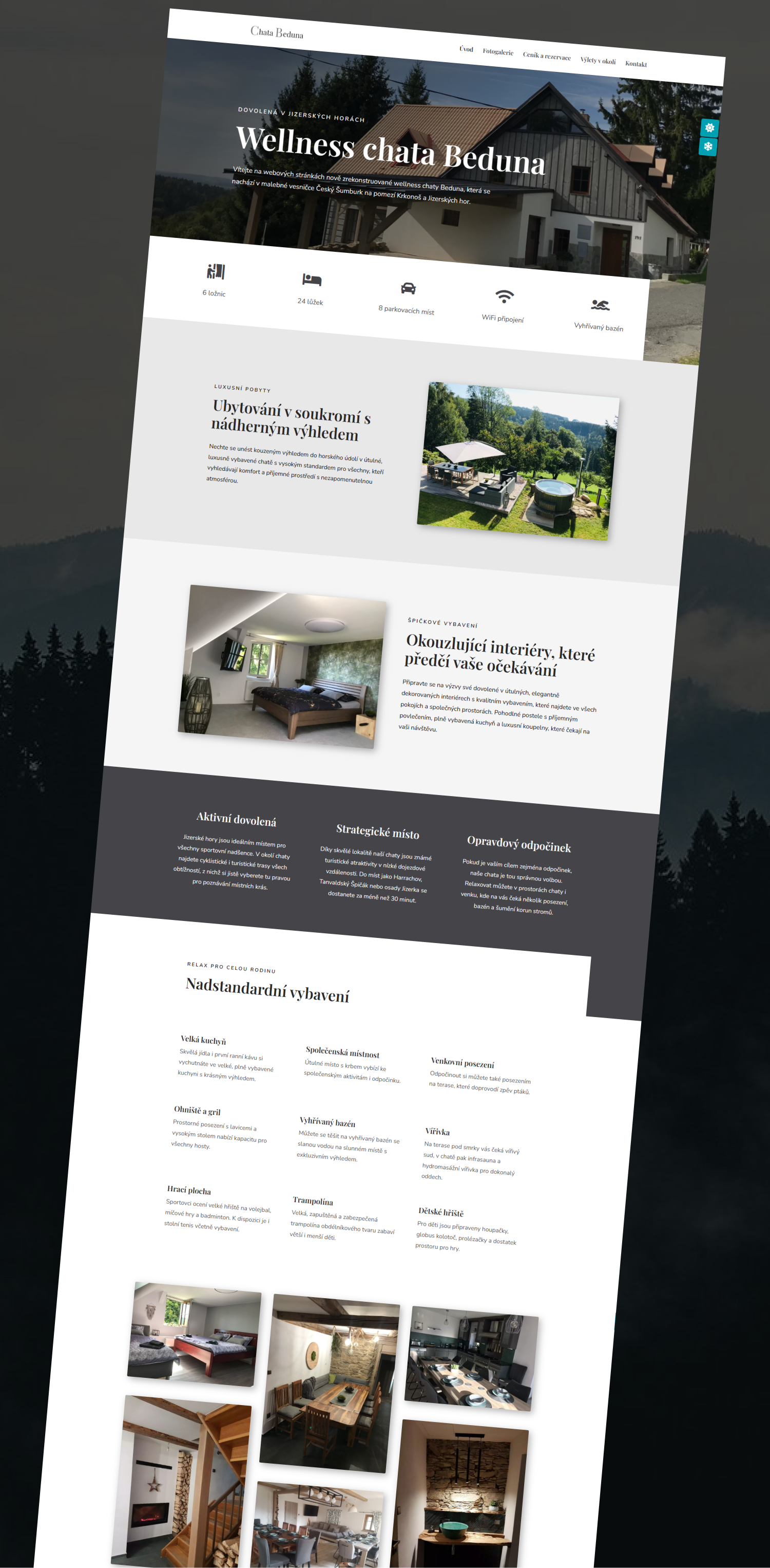 Holiday home website